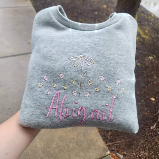 Flowers Custom Sweatshirt