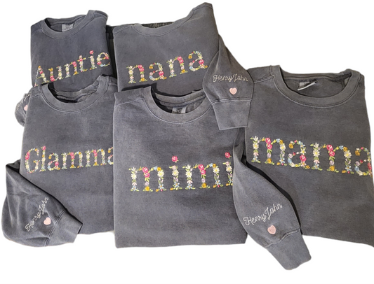 Custom Embroidered Sweatshirts