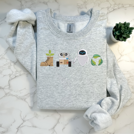 Wall-E Embroidered Sweatshirt