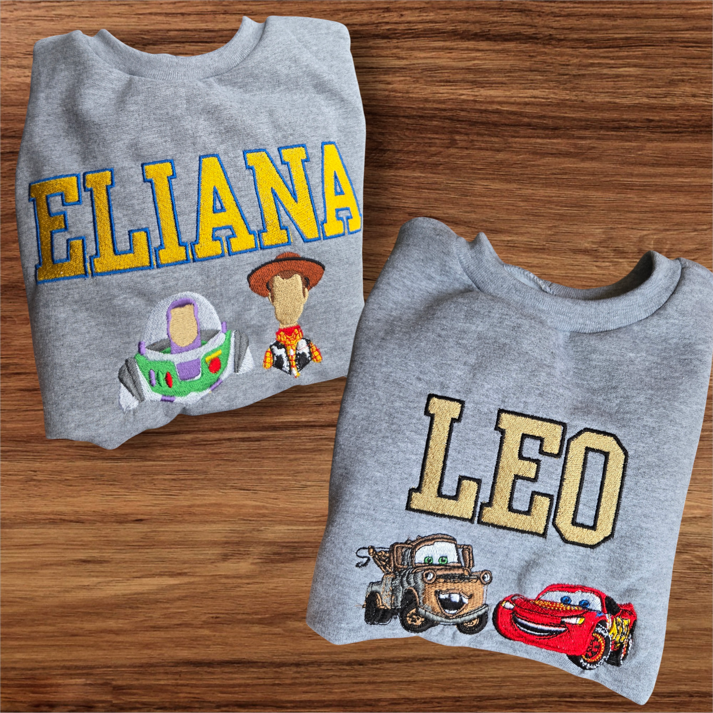 Cars Embroidered Sweatshirt